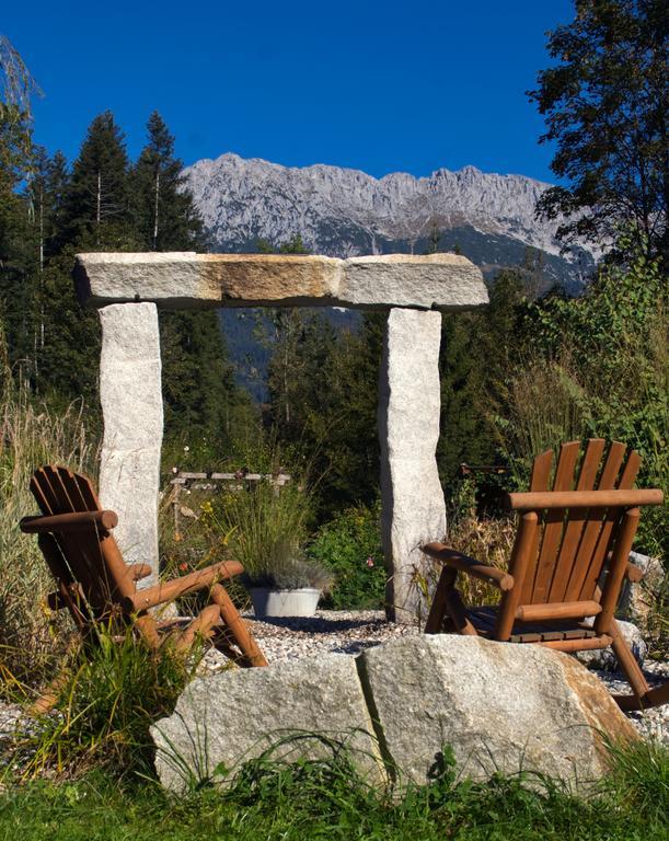 Pension Aloisia Scheffau am Wilden Kaiser Buitenkant foto